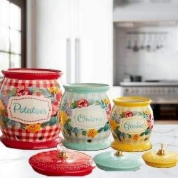 The Pioneer Woman Other New 223 Sweet Romance Gingham Potatoe Onion